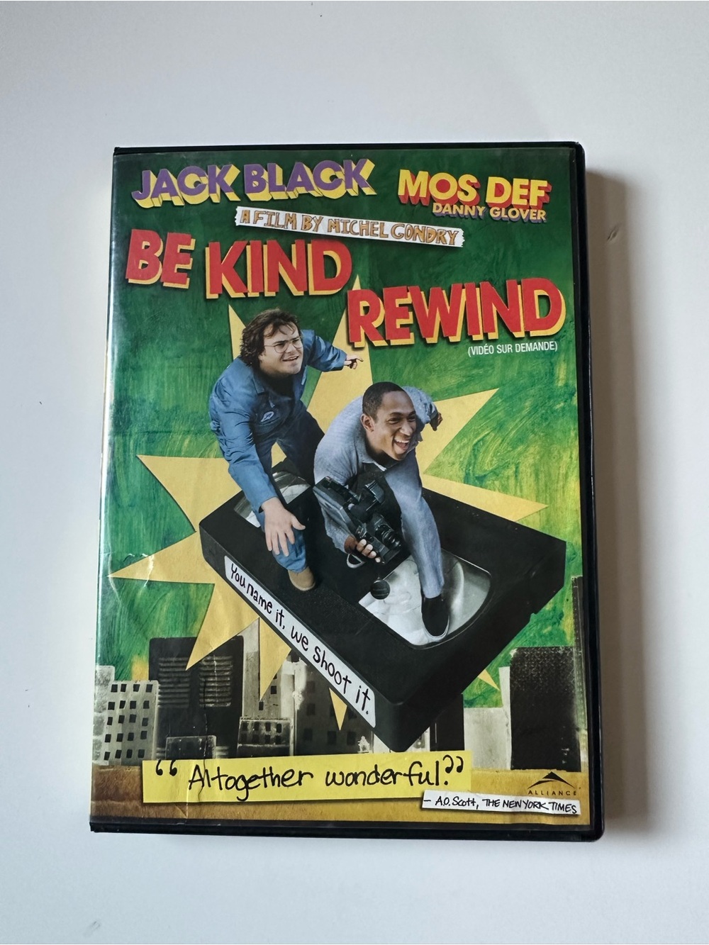 Be Kind Rewind (DVD, 2008) Jack Black Mos Def Danny Glover